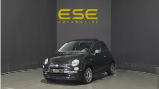 Fiat 500 0.9 TwinAir Lounge | Panoramadak | Leder | Climate