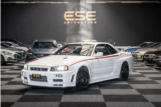 Nissan Skyline R34 GTR V-spec II QM1 White